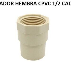 ADAPTADOR HEMBRA CPVC 1/2 CADAPH13