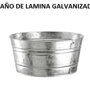BAÑO DE LAMINA GALVANIZADO