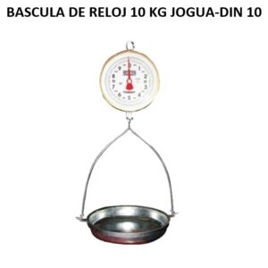 BASCULA DE RELOJ 10 KG JOGUA-DIN 10