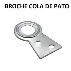 BROCHE COLA DE PATO
