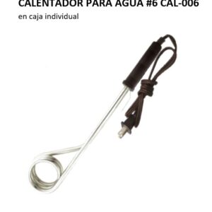 CALENTADOR PARA AGUA #6 EN CAJA CAL-006