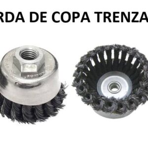 CARDA DE COPA TRENZADA 75MM 5/8 399947