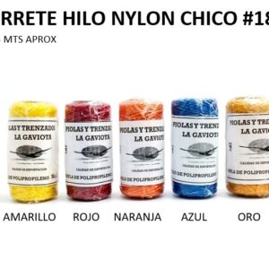 CARRETE HILO NYLON CHICO #18