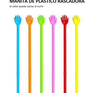 MANITA DE PLASTICO RASCADORA EMIL