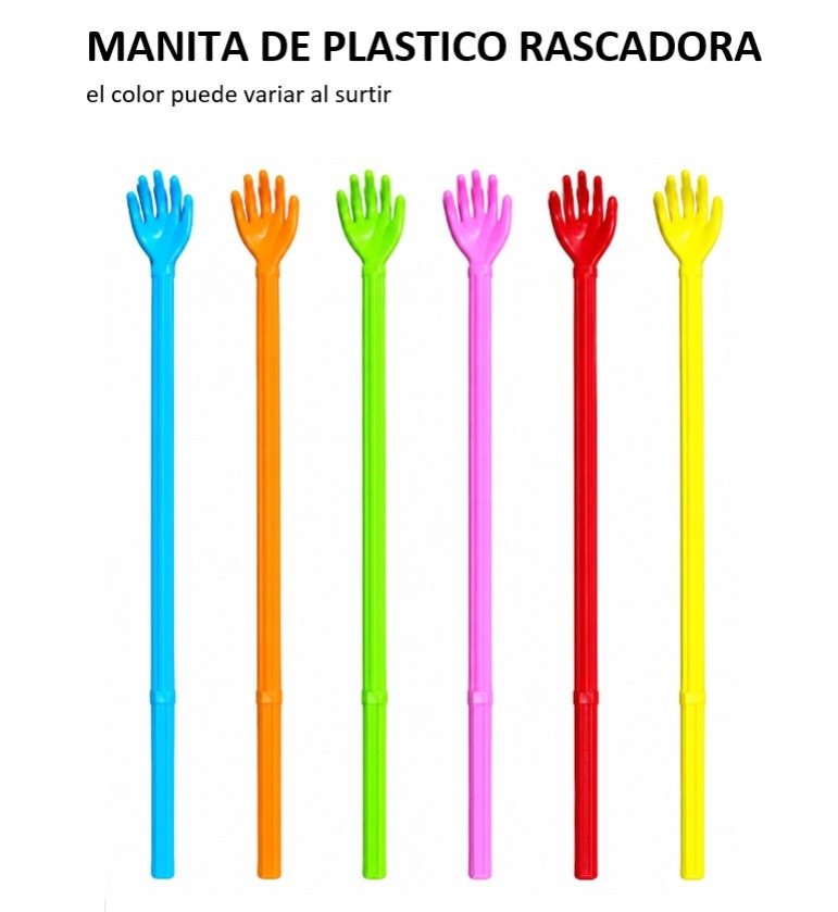 MANITA DE PLASTICO RASCADORA EMIL