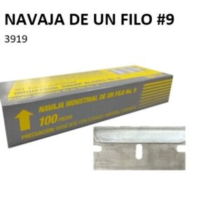 NAVAJA DE UN FILO #9 3919