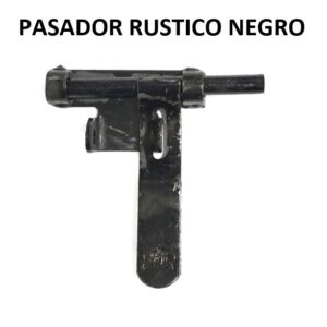 PASADOR RUSTICO NEGRO