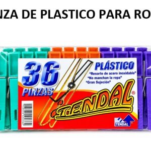 PINZA DE PLASTICO PARA ROPA