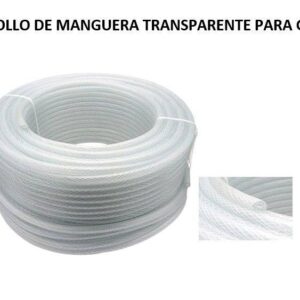 ROLLO DE MANGUERA TRANSPARENTE PARA GAS