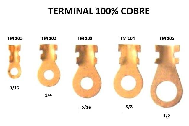 TERMINAL 100% COBRE