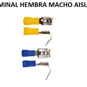 TERMINAL HEMBRA MACHO AISLADA