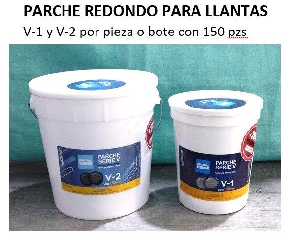 PARCHE REDONDO PARA LLANTA