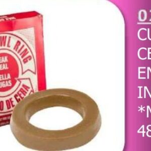 CUELLO DE CERA SIN GUIA EN CAJA 02-003