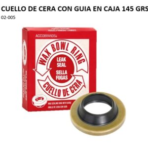 CUELLO DE CERA CON GUIA EN CAJA 145 GRS 02-005