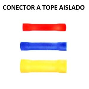 CONECTOR A TOPE AISLADO