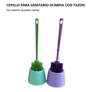 CEPILLO PARA SANITARIO OLIMPIA CON TAZON