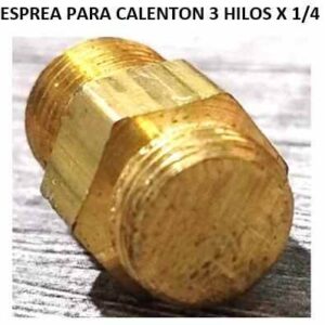 ESPREA PARA CALENTON 3 HILOS X 1/4