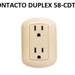 CONTACTO DUPLEX 58-CDTM