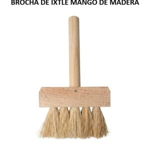 BROCHA DE IXTLE MANGO MADERA