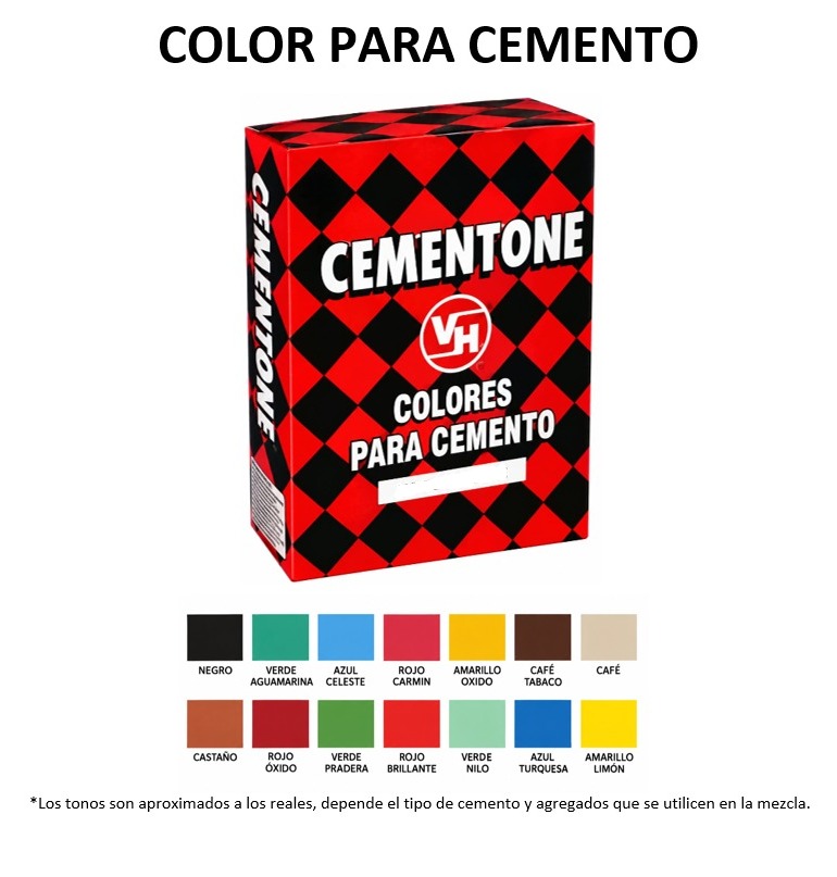 COLOR PARA CEMENTO