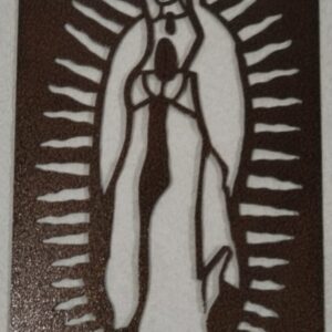FIGURA DE LAMINA CORTE A LASER VIRGEN