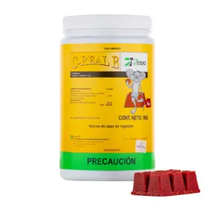 VENENO ROJO PARA RATA C-REAL B BOTE KG. C/100 PZS.
