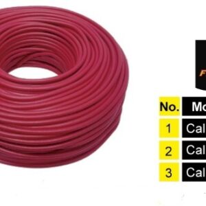 CABLE CALIBRE ROLLO C/80 MTS ROJO,NEGRO O BLANCO