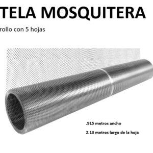 TELA MOSQUITERA .915 MTS A X 2.13 MTS L