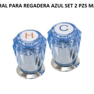 MANERAL PARA REGADERA AZUL SET 2 PZS MAN-003