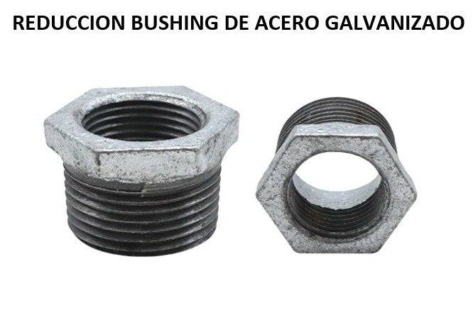 REDUCCION BUSHING DE ACERO GALVANIZADO