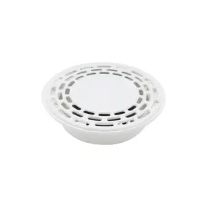 COLADERA REDONDA BLANCA PARA TUBO 2 Y 4" 9685