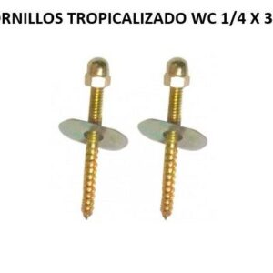 JUEGO DE TORNILLOS TROPICALIZADO WC 1/4 X 3 1/2  JTT-M02