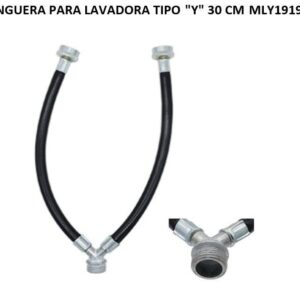 MANGUERA PARA LAVADORA TIPO "Y" 30 CM MLY1919X30