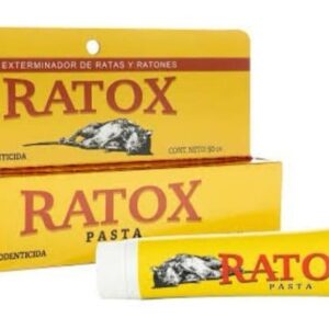 VENENO PARA RATA EN PASTA RATOX 50 GRS