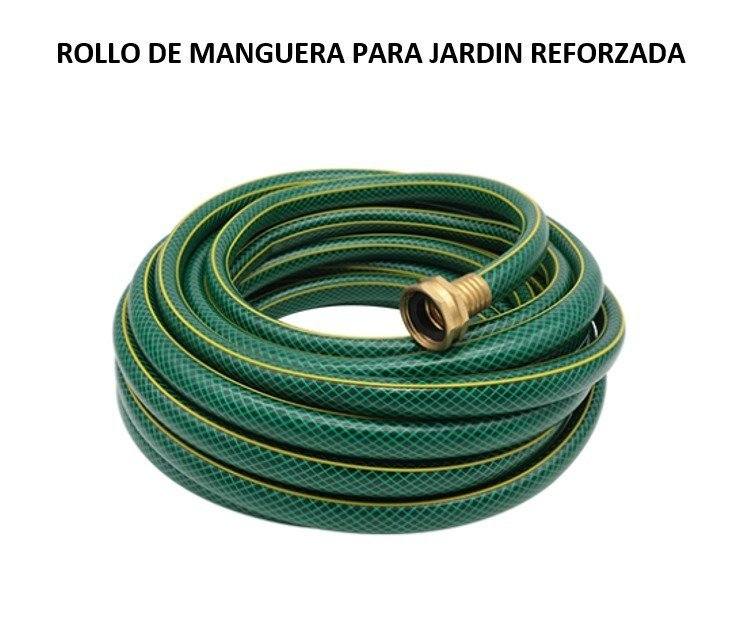 ROLLO DE MANGUERA PARA JARDIN REFORZADA 20 MTS MJR13X20