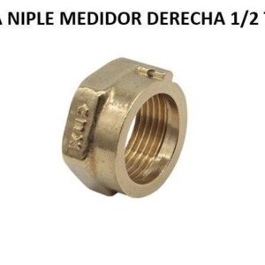 TUERCA NIPLE MEDIDOR DERECHA 1/2 TCNMD