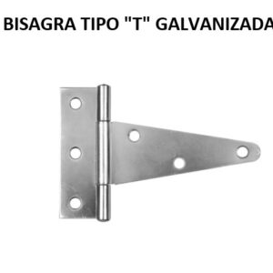 BISAGRA TIPO "T" GALVANIZADA