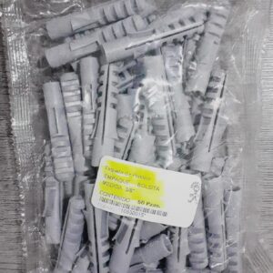 TAQUETE DE PLASTICO GRIS