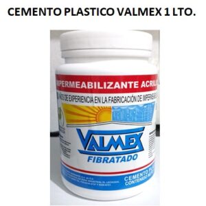 CEMENTO PLASTICO VALMEX 1 LTO