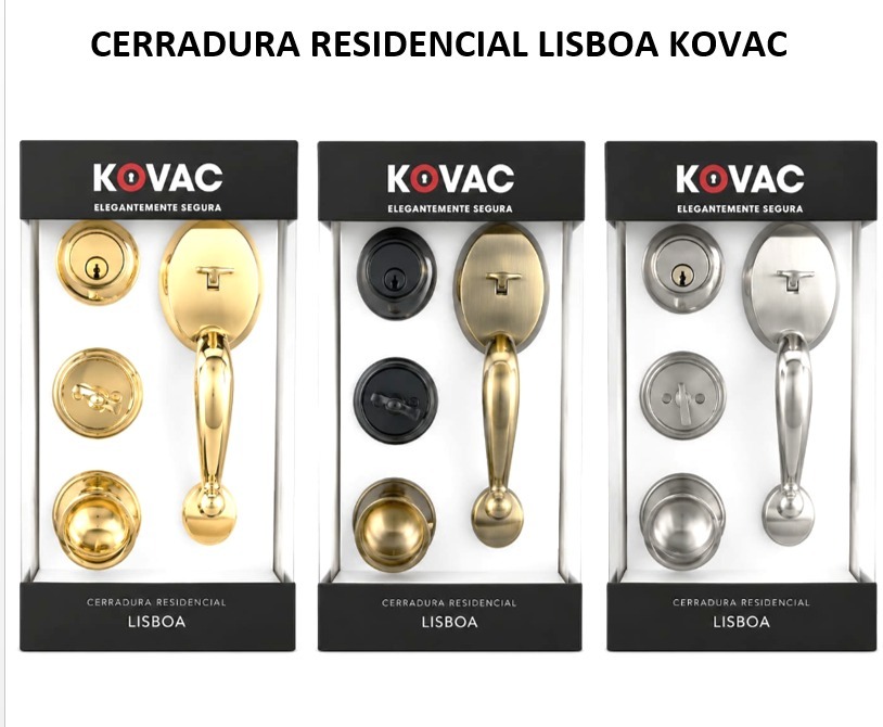 CERRADURA RESIDENCIAL LISBOA KOVAC