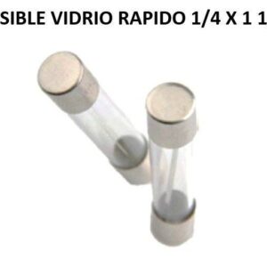 FUSIBLE VIDRIO RAPIDO 1/4 X 1 1/4