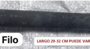 CINCEL DE ACERO LISO FILO GRANDE 3/4 X 29 CM
