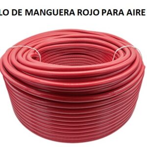 ROLLO DE MANGUERA ROJO PARA AIRE