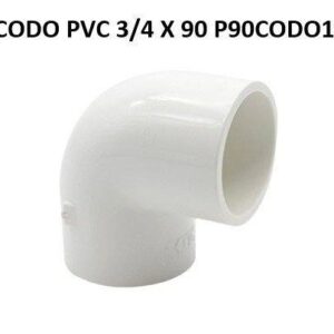 CODO PVC 3/4 X 90 P90CODO19