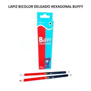 LAPIZ BICOLOR DELGADO HEXAGONAL