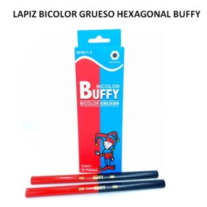LAPIZ BICOLOR GRUESO-JUMBO HEXAGONAL