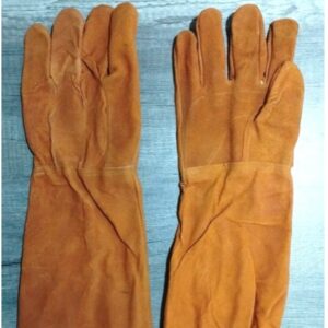 GUANTE CARNAZA EXTRA LARGO PARA SOLDADOR 39 CM LARGO
