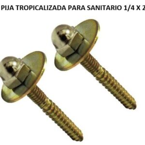 JUEGO DE PIJA TROPICALIZADA PARA SANITARIO 1/4 X 2 1/2 9743