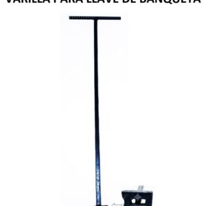 VARILLA PARA LLAVE DE BANQUETA
