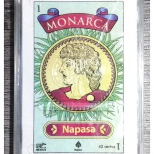 BARAJA NAIPE ESPAÑOL MONARCA CAJA TRANSPARENTE